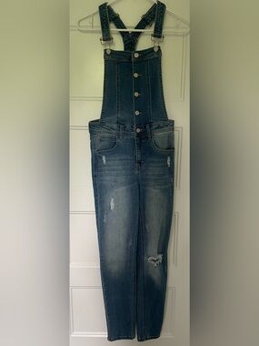 S - celebrity pink Jean pants overalls